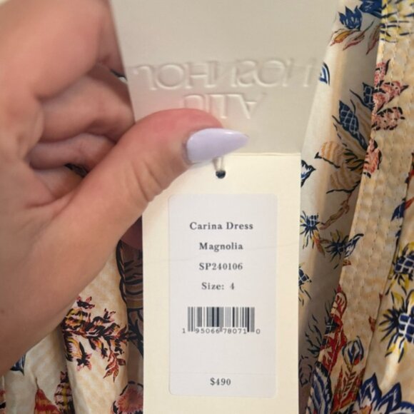 NWT ULLA JOHNSON DRESS - Picture 4 of 7